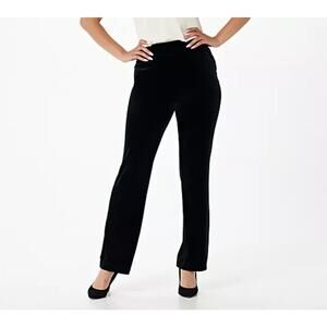 Isaac Mizrahi For Target Black Velvet Pants
